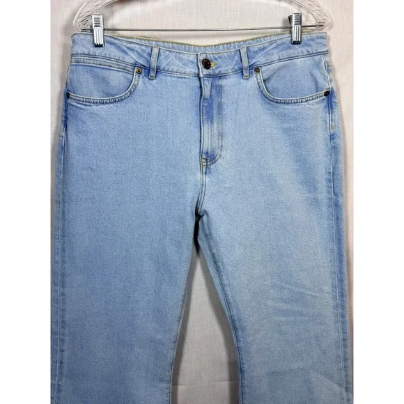 Tecovas NWT Women's Bootcut Jeans W31 Mid-Rise Light Wash Stretch Western Denim - Picture 3 of 14